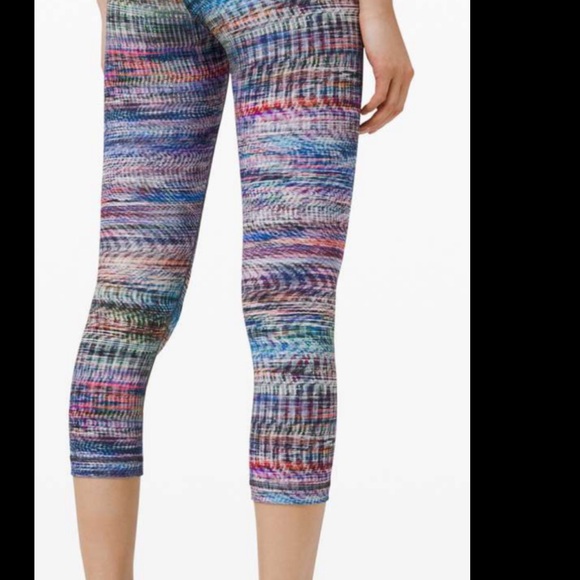 Lululemon Athletica Colorful Knit Pattern Leggings - Picture 3 of 8